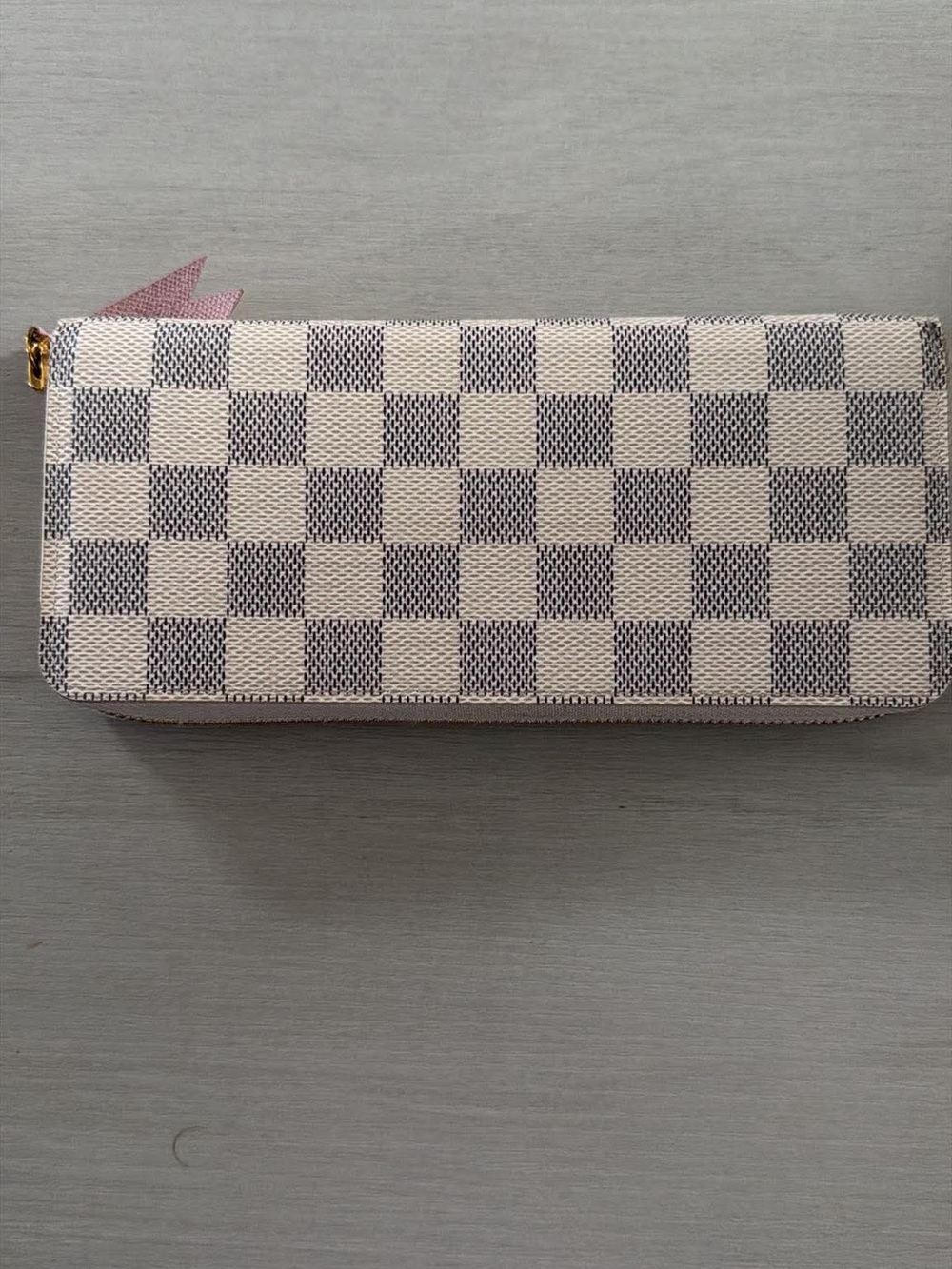 The Louis Vuitton Zippy Wallet Clemence Damier Azur